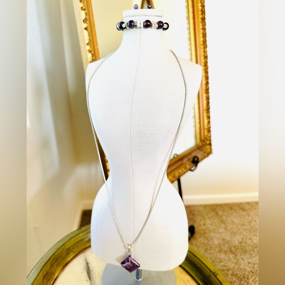 Natural Amethyst Jewelry lot - Picture 5 of 15